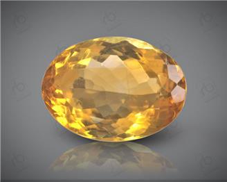 Yellow Citrine Natural Certified  7.99CTS-8377